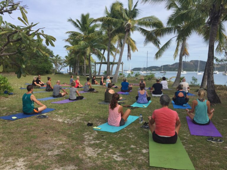 Yoga Challenge and Bubbles at Dusk