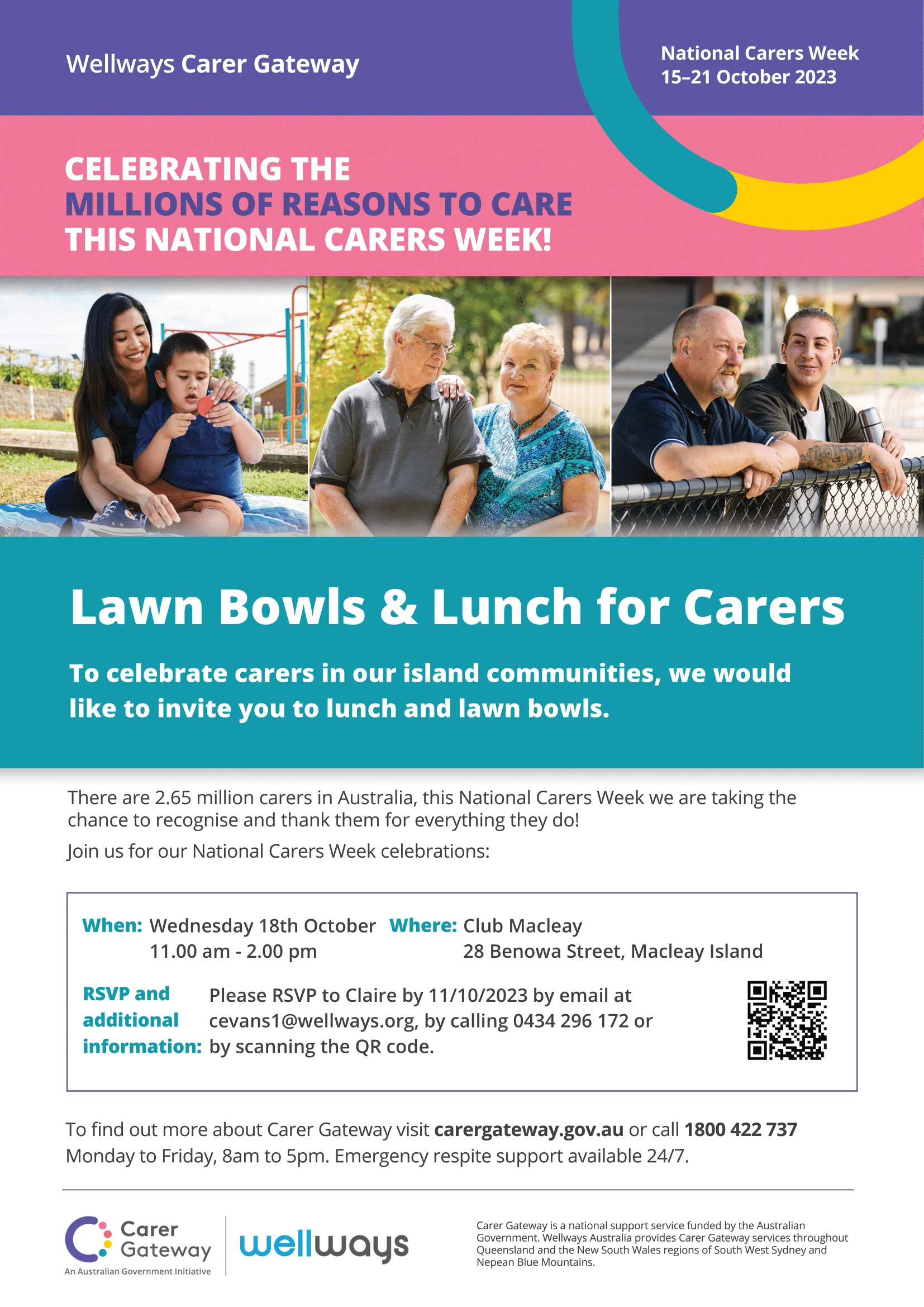 Lawn Bowls & Lunch with Carer Gateway
