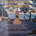 ANZAC Day 2024 - Macleay Island Dawn Service