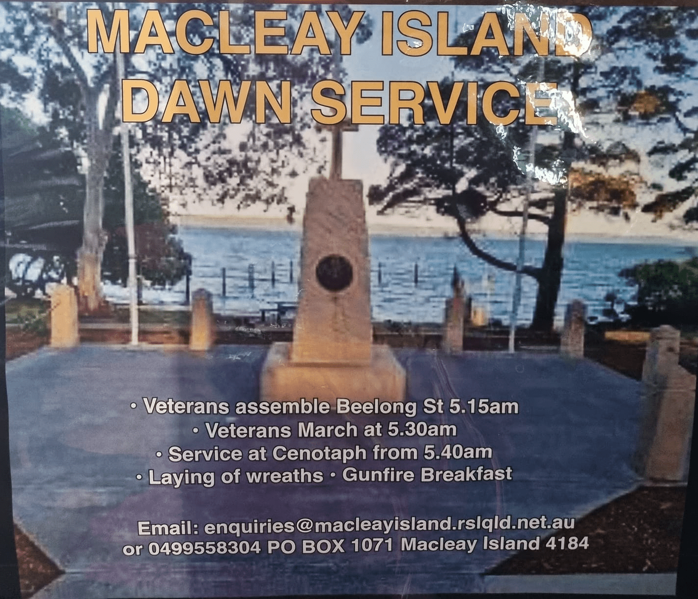 ANZAC Day 2024 - Macleay Island
